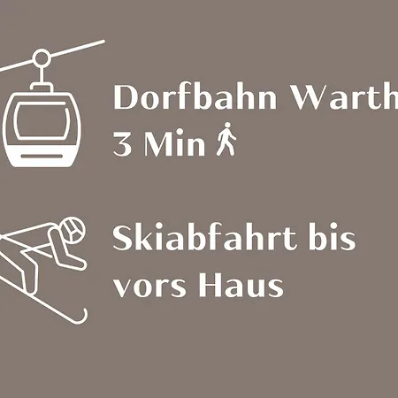 דירה Carolines Warth - Bergblick, Terrasse, 2 Min Fussweg Bis Skilift & Tiefgarage - Ideal Fuer Familien Und Naturverbundene Paare