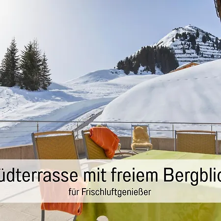 Carolines Warth - Bergblick, Terrasse, 2 Min Fussweg Bis Skilift & Tiefgarage - Ideal Fuer Familien Und Naturverbundene Paare Lägenhet Warth (Vorarlberg)