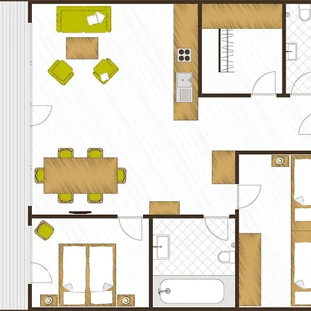 Carolines Warth - Bergblick, Terrasse, 2 Min Fussweg Bis Skilift & Tiefgarage - Ideal Fuer Familien Und Naturverbundene Paare Lägenhet Warth (Vorarlberg)